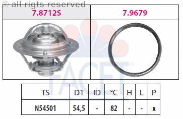 7.8712 Facet termostato