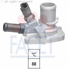 7.8699 Facet caixa do termostato