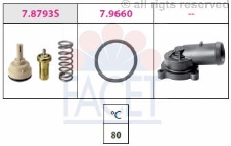 7.8793K Facet termostato