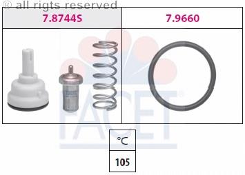 7.8744 Facet termostato