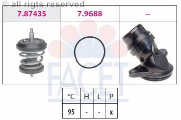 7.8743K Facet termostato