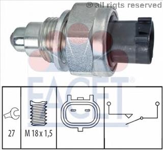 7.6326 Facet sensor de ativação das luzes de marcha à ré