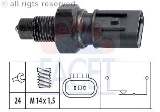 76317 Facet sensor de ativação das luzes de marcha à ré