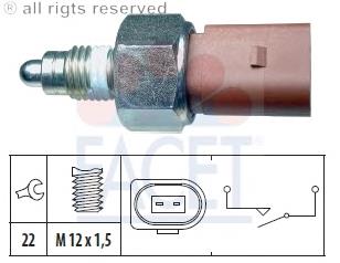 7.6266 Facet sensor de ativação das luzes de marcha à ré