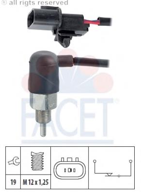 Sensor de ativação das luzes de marcha à ré 3234236 Sidat