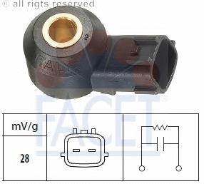 0055190562 Fiat/Alfa/Lancia sensor de detonação