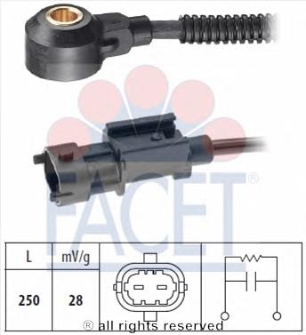 9.3209 Facet sensor de detonação