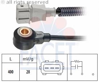 392503E110 Rebuilt sensor de detonação