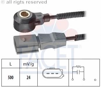 AS10233 Delphi sensor de detonação