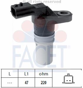 8200746592 Renault (RVI) sensor de posição (de revoluções de cambota)