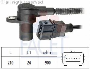 90562 Facet sensor de posição (de revoluções de cambota)