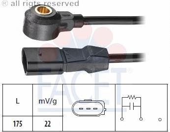 833066 Sidat sensor de detonação