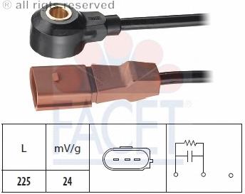 6A905377C VAG sensor de detonação