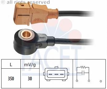 Sensor de detonação para Volkswagen Transporter (70XD)