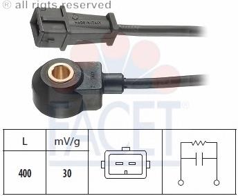 AS10258 Delphi sensor de detonação