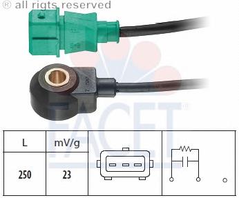 AS10185 Delphi sensor de detonação