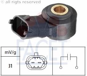 AS10177 Delphi sensor de detonação