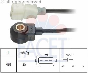 93023 Facet sensor de detonação