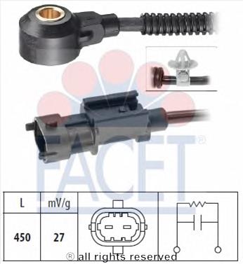 AS10225 Delphi sensor de detonação