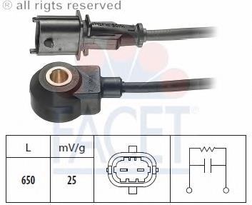 261231116 Opel sensor de detonação