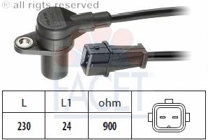 CS0047 Vernet sensor de posição (de revoluções de cambota)