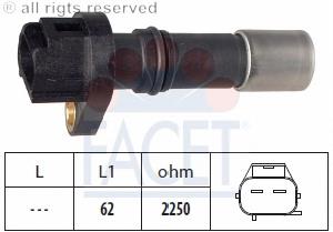 90919W5002 Toyota sensor de posição (de revoluções de cambota)