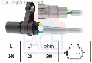 Sensor de posição (de revoluções) de cambota 30865935 Volvo