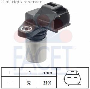 9.0509 Facet sensor de posição (de revoluções de cambota)