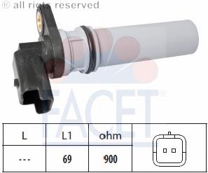 Sensor de velocidade para Fiat Linea (323)