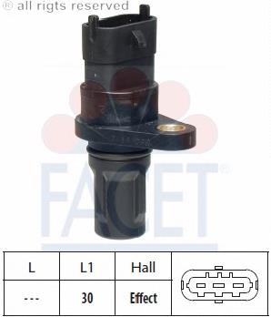 87425E Meat&Doria sensor de posição da árvore distribuidora