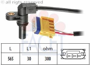 Sensor de velocidade para Citroen C4 (UA)