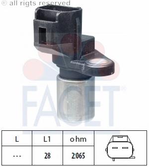 ECP-TY-001 NTY sensor de posição (de revoluções de cambota)