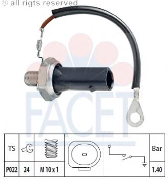 Манометры (указатель давления масла) Facet 70167 цена, от 5.73 USD