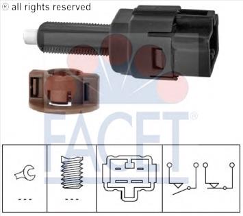 71261 Facet sensor de ativação do sinal de parada