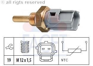 73327 Facet sensor de temperatura do fluido de esfriamento