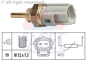 SPA162 Magneti Marelli sensor de temperatura do fluido de esfriamento, no dispositivo