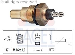 0K62218510 Hyundai/Kia sensor de temperatura do fluido de esfriamento