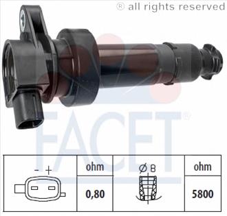 96443 Facet bobina de ignição