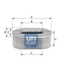 Воздушный фильтр 2784600 UFI