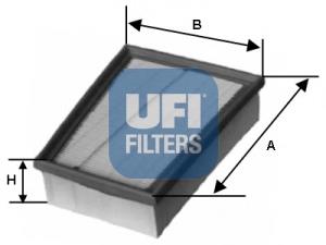 3014400 UFI filtro de ar