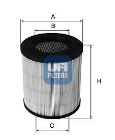 2727100 UFI filtro de ar