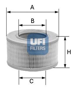 2775200 UFI filtro de ar