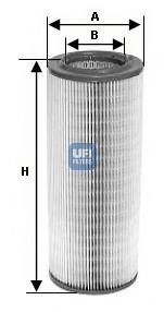 Элемент воздушного фильтра UFI 2739700 цена, от 11.42 USD
