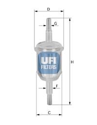 Топливный фильтр 3101500 UFI