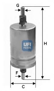 31.510.00 UFI filtro de combustível