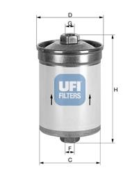 31.502.00 UFI filtro de combustível
