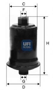 3155600 UFI топливный фильтр