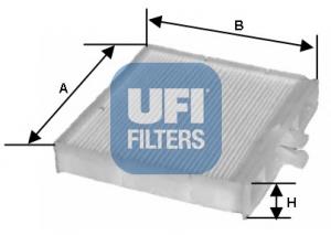 5309000 UFI filtro de salão