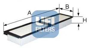 5305500 UFI filtro de salão