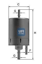 Купить 3183000 UFI Фильтр-отстойник топлива грубой очистки